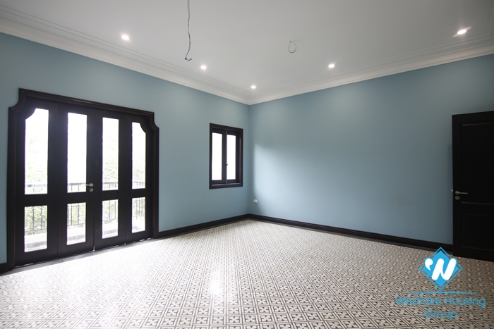 The newly renovated villa for rent in Hoan Kiem is suitable for living, business or office